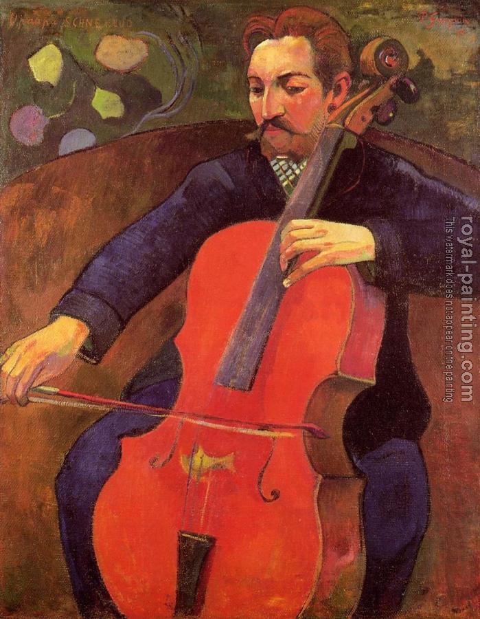 Paul Gauguin : Portrait of Fritz Scheklud